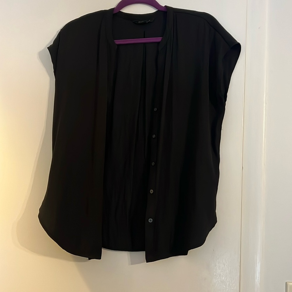 Banana Republic Button Up Short Sleeve Blouse - Size S